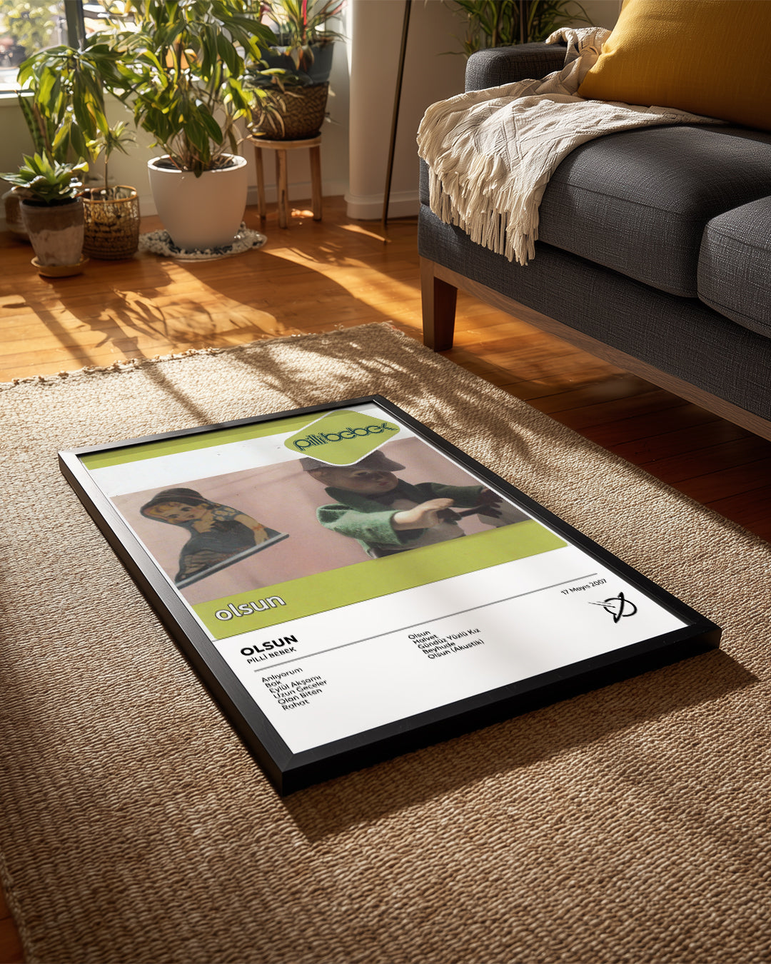 Olsun - Pili Bebek Poster Tablosu