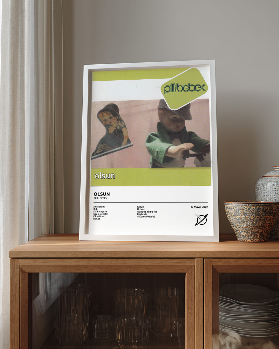 Olsun - Pili Bebek Poster Tablosu