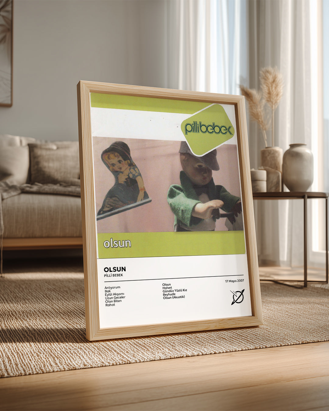 Olsun - Pili Bebek Poster Tablosu