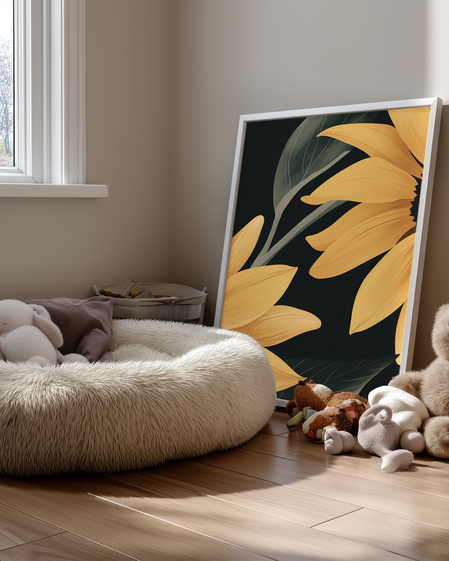 Ombre Tournesol Poster Tablosu