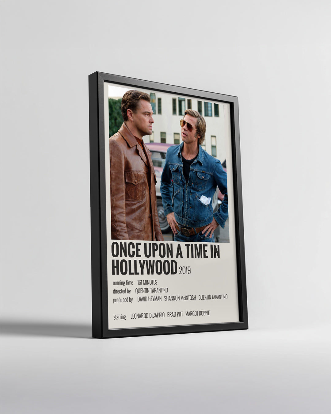 Once Upon A Time In Hollywood Poster Tablosu
