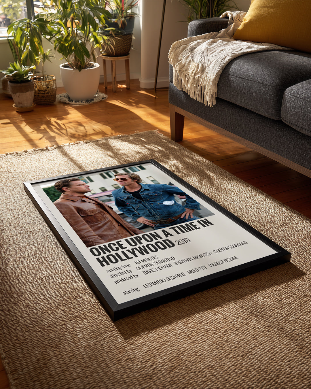 Once Upon A Time In Hollywood Poster Tablosu