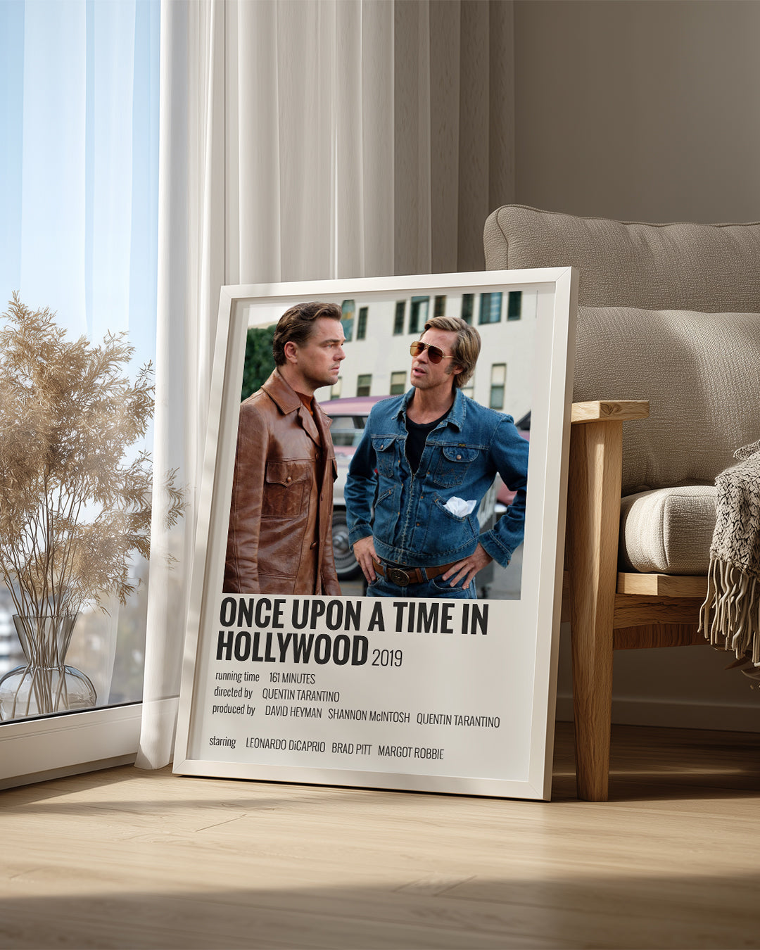 Once Upon A Time In Hollywood Poster Tablosu
