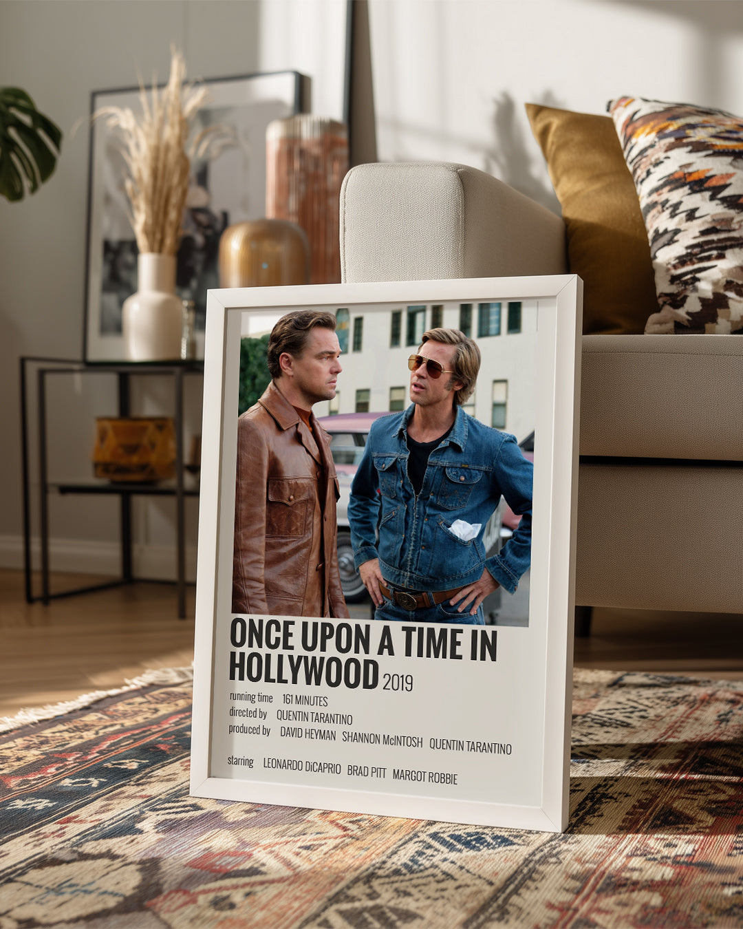 Once Upon A Time In Hollywood Poster Tablosu