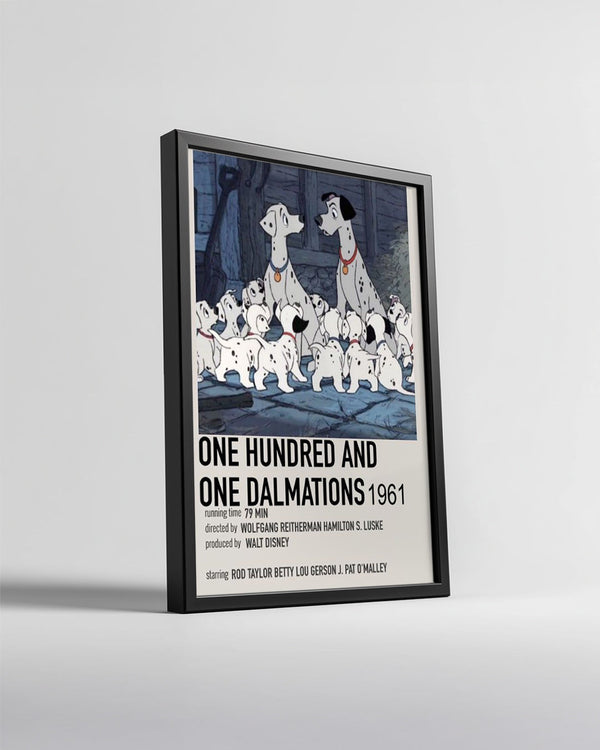 One Hundred And One Dalmatians Poster Tablosu