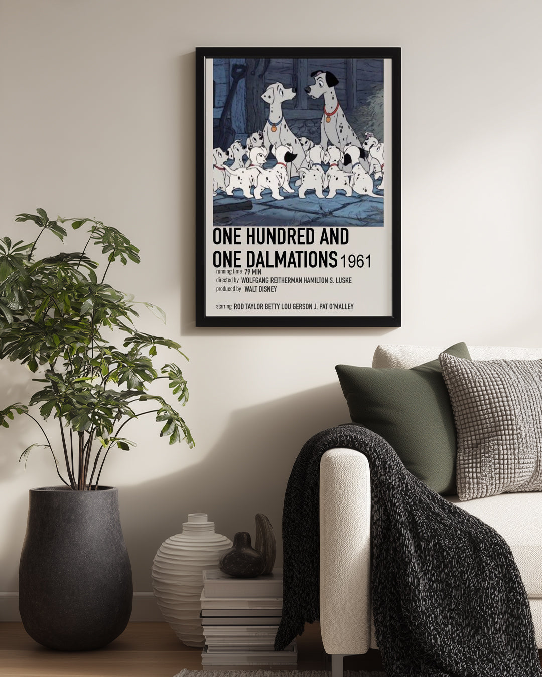 One Hundred And One Dalmatians Poster Tablosu