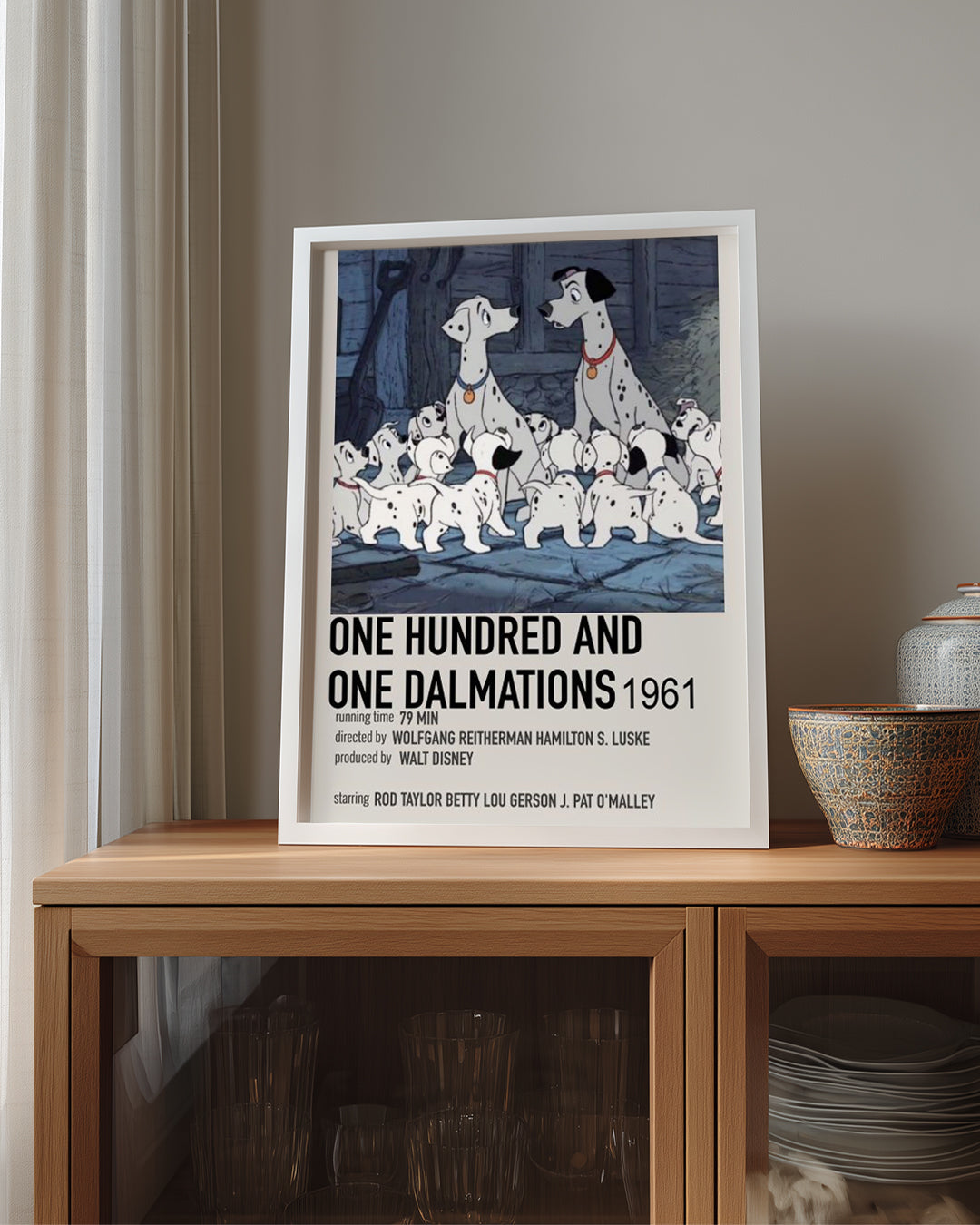 One Hundred And One Dalmatians Poster Tablosu