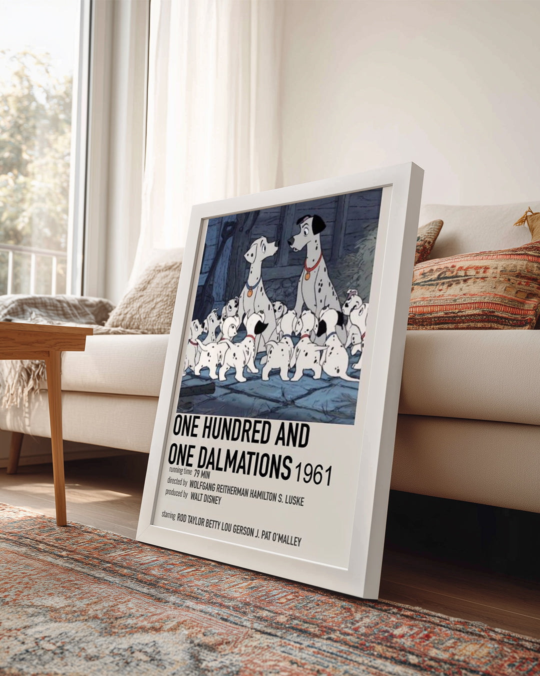 One Hundred And One Dalmatians Poster Tablosu