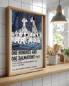 One Hundred And One Dalmatians Poster Tablosu