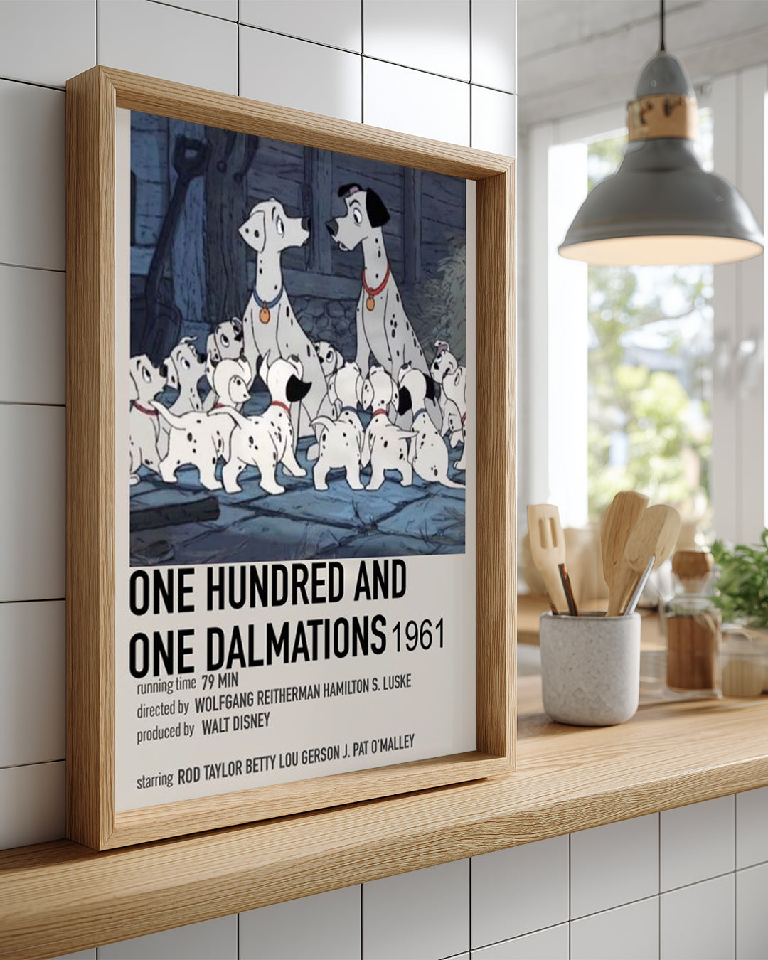 One Hundred And One Dalmatians Poster Tablosu