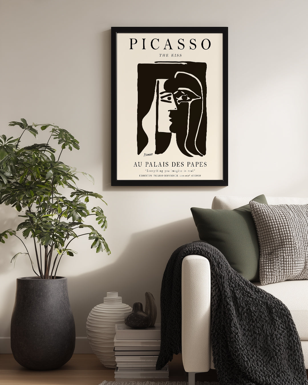 Öpüş - Pablo Picasso Poster Tablosu