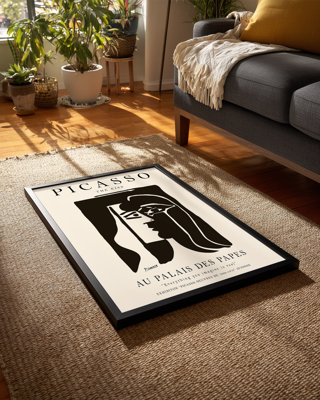 Öpüş - Pablo Picasso Poster Tablosu
