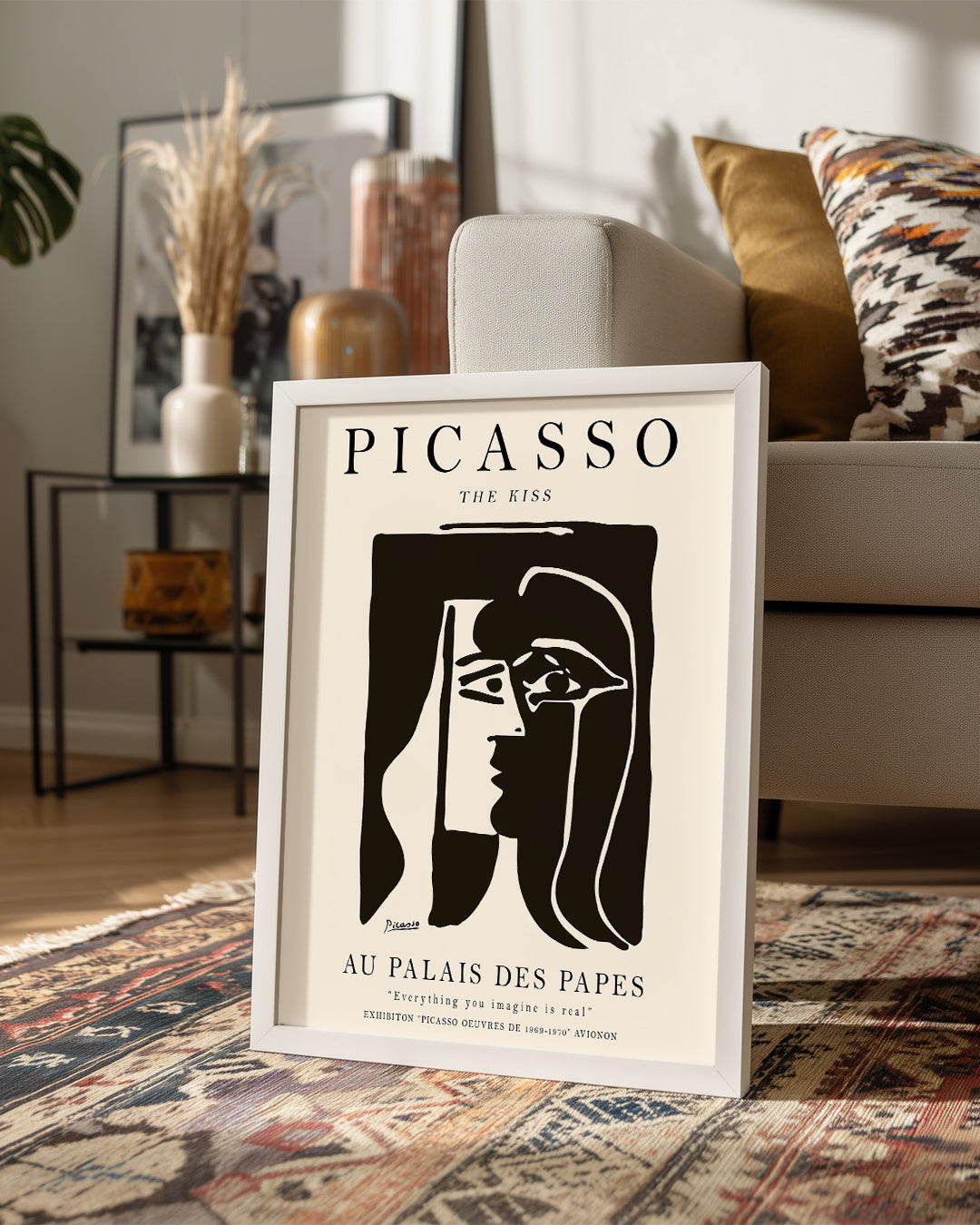 Öpüş - Pablo Picasso Poster Tablosu
