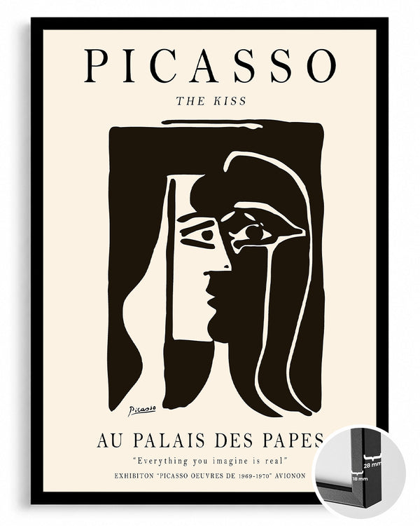 Öpüş - Pablo Picasso Poster Tablosu