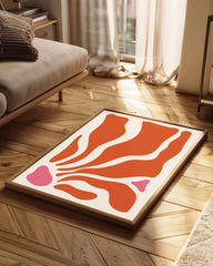 Orange Bloom1 Poster Tablosu