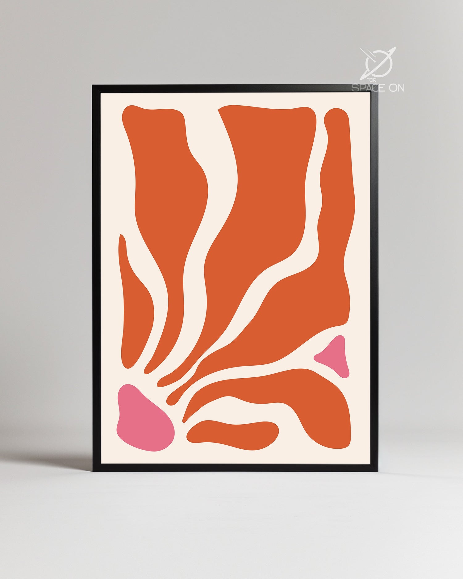 Orange Bloom1 Poster Tablosu