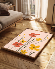 Orange Chic Poster Tablosu