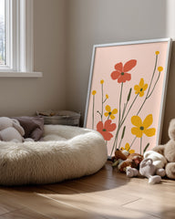 Orange Chic Poster Tablosu