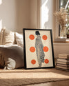 Orange Dots Poster Tablosu
