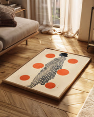 Orange Dots Poster Tablosu