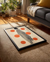 Orange Dots Poster Tablosu