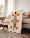 Orange Dots Poster Tablosu