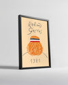 Orange Head Poster Tablosu