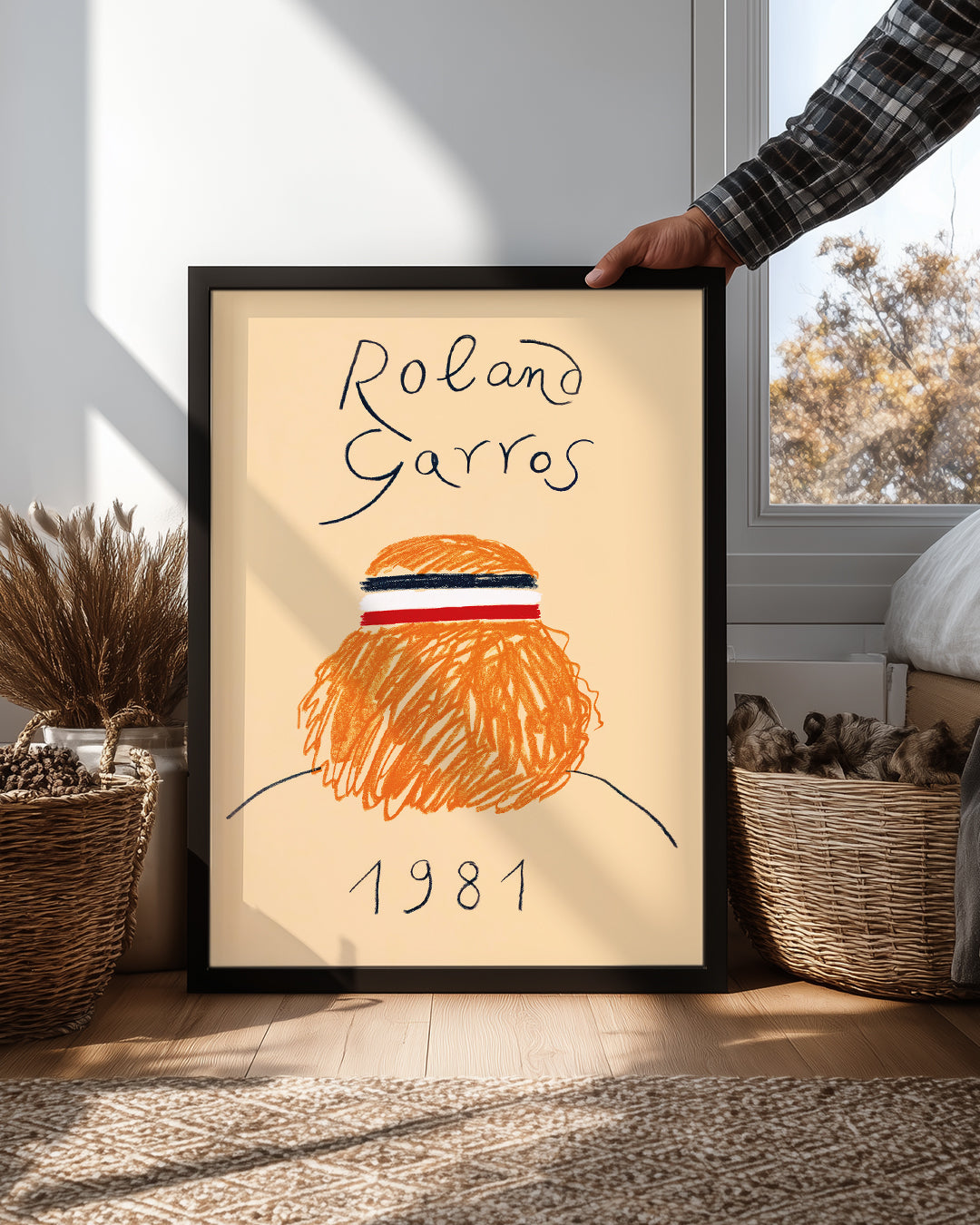 Orange Head Poster Tablosu