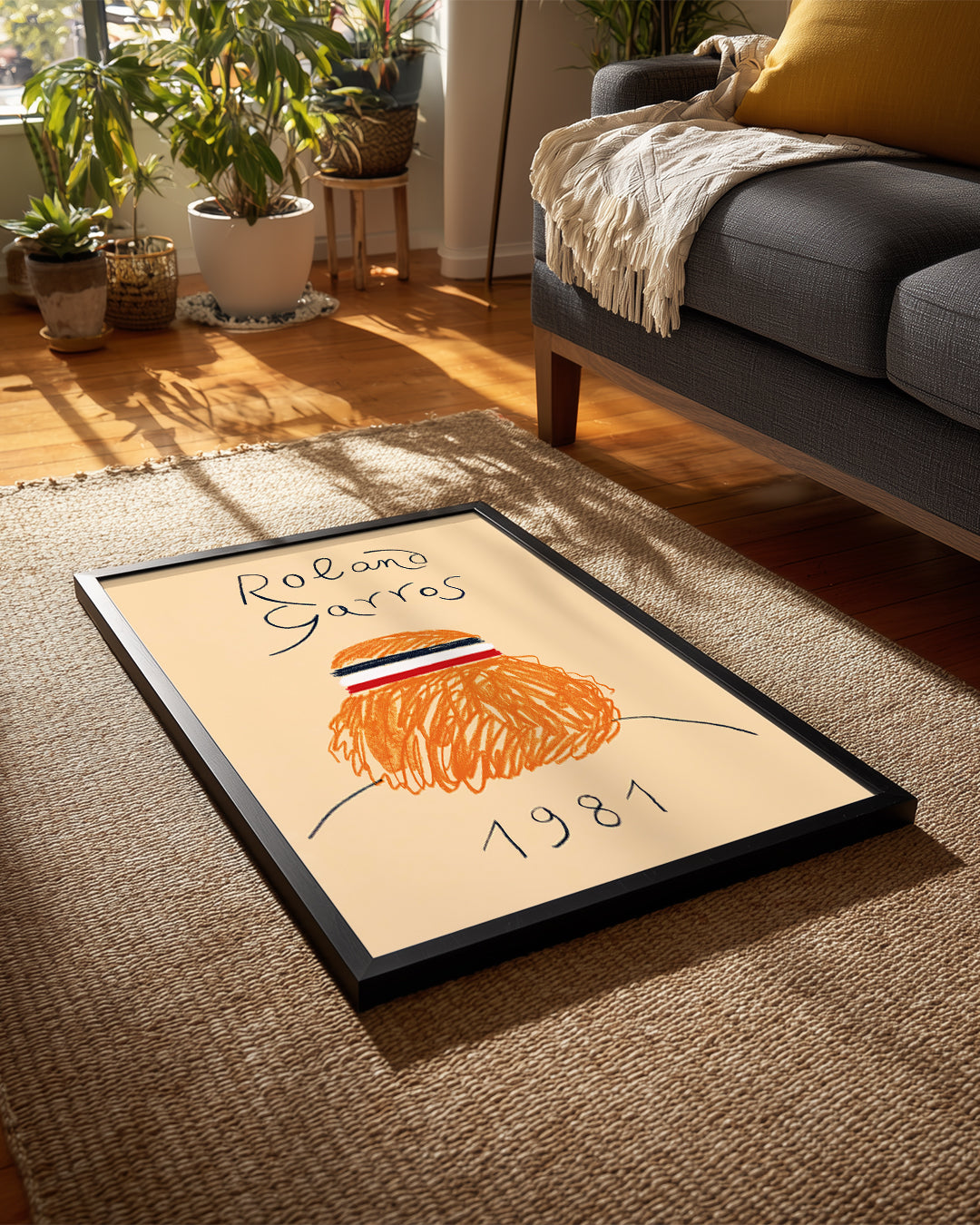 Orange Head Poster Tablosu
