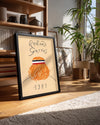 Orange Head Poster Tablosu