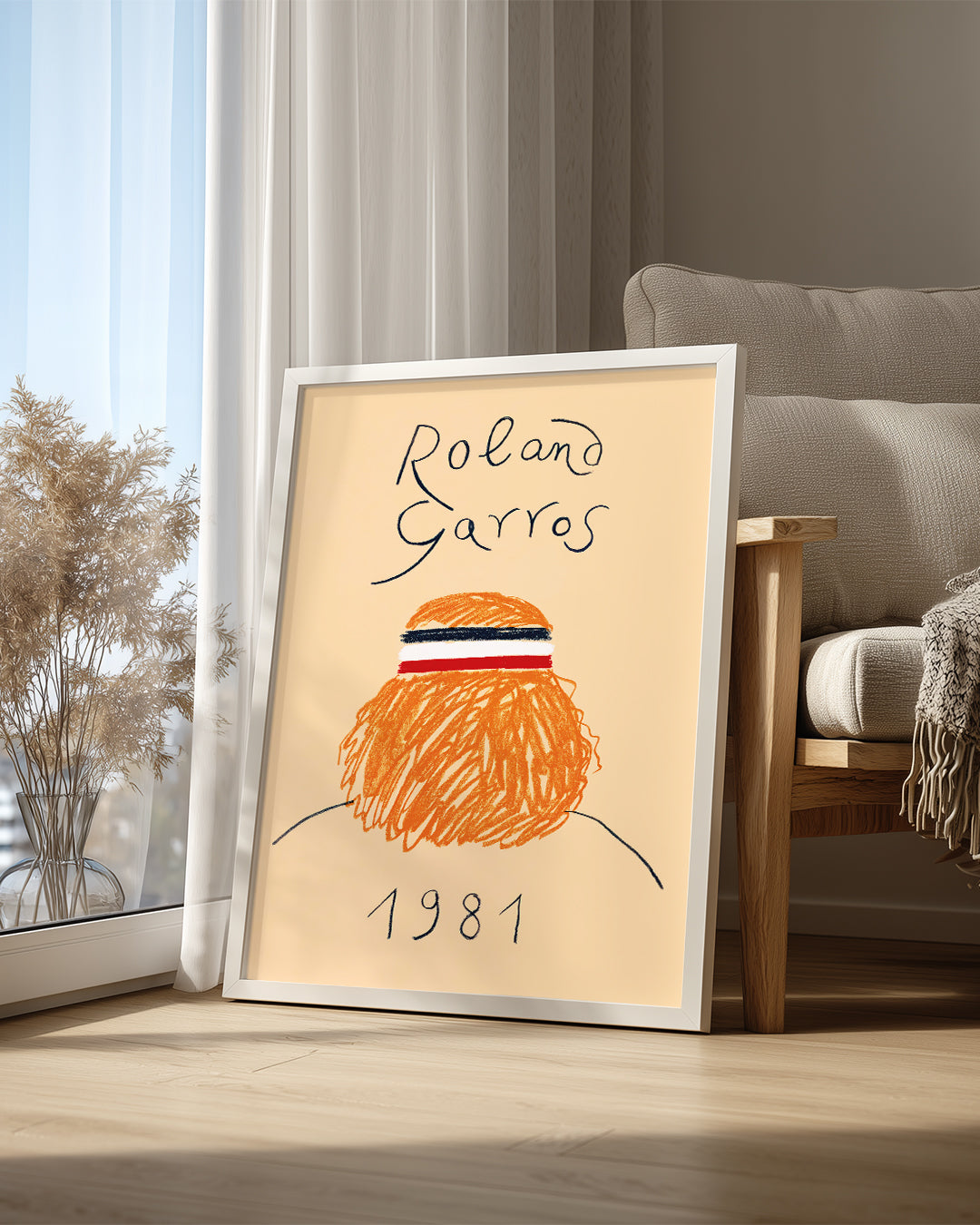 Orange Head Poster Tablosu
