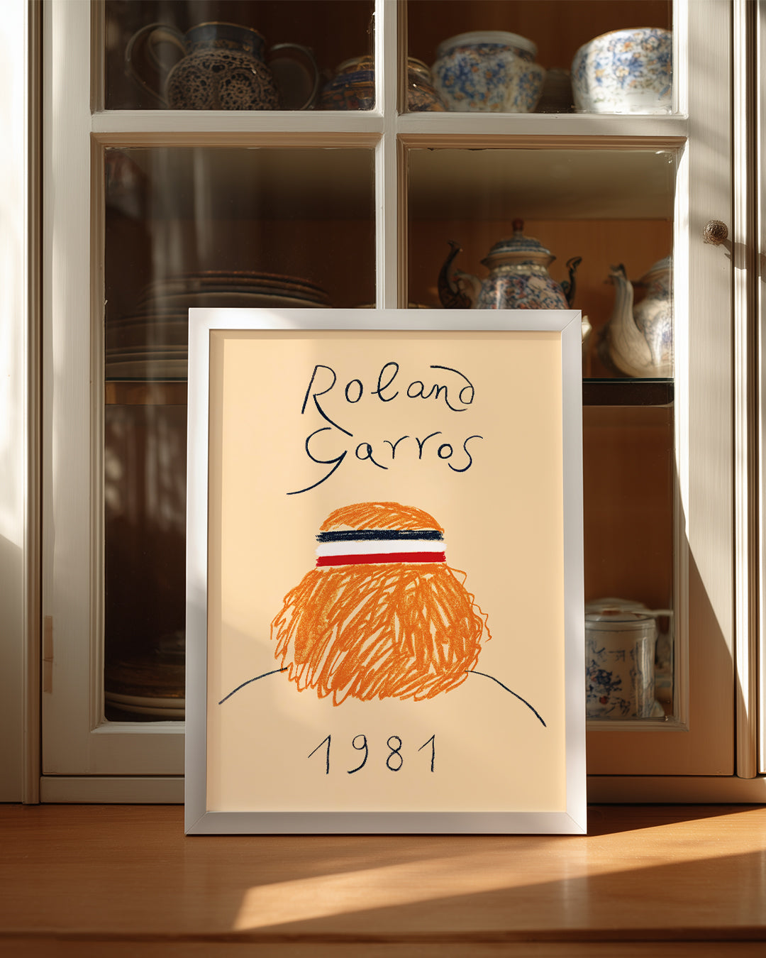 Orange Head Poster Tablosu