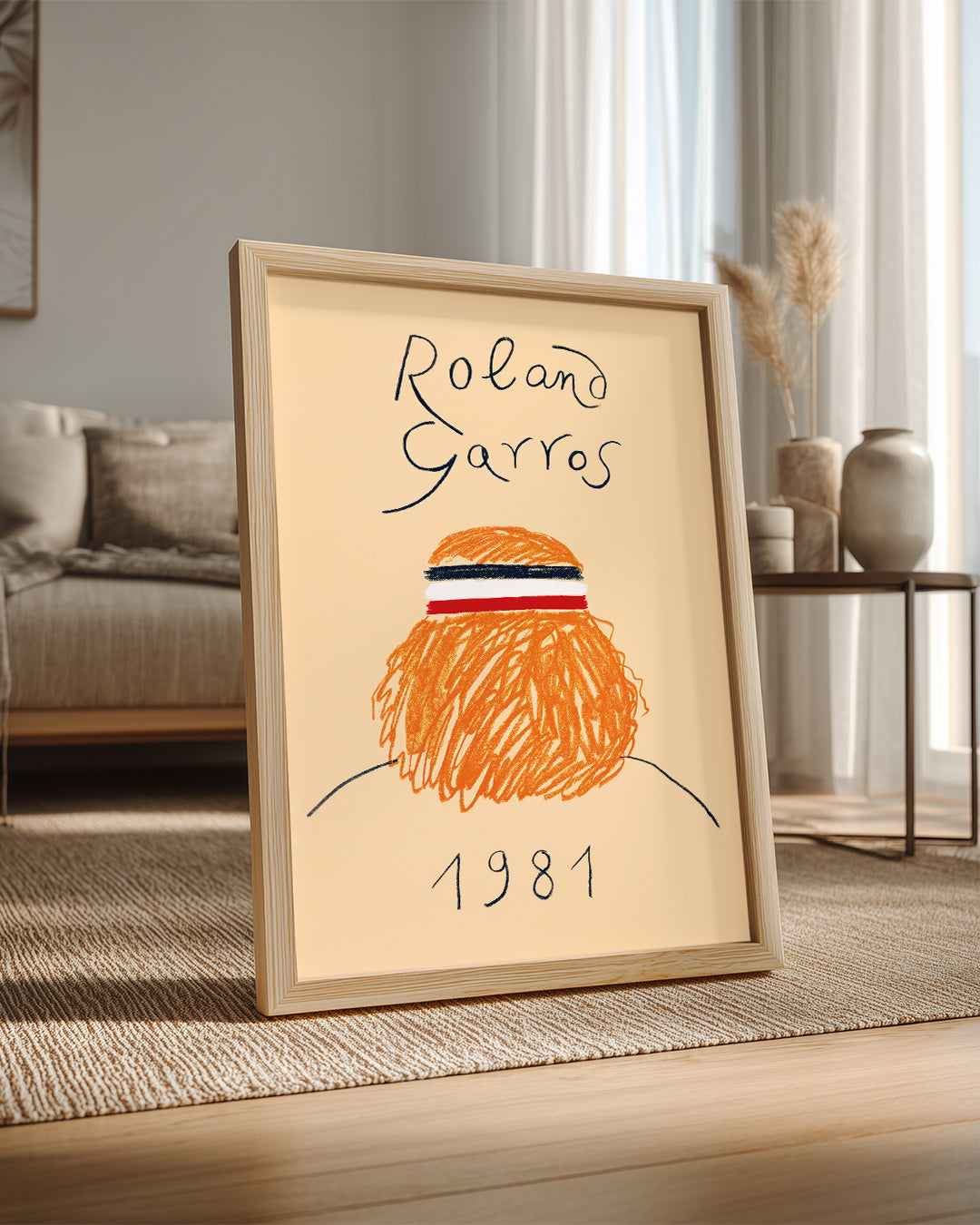 Orange Head Poster Tablosu