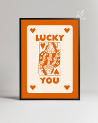 Orange Queen Poster Tablosu