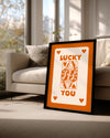 Orange Queen Poster Tablosu