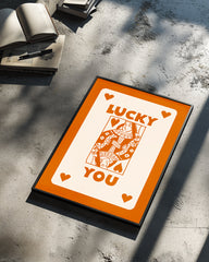 Orange Queen Poster Tablosu