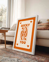 Orange Queen Poster Tablosu