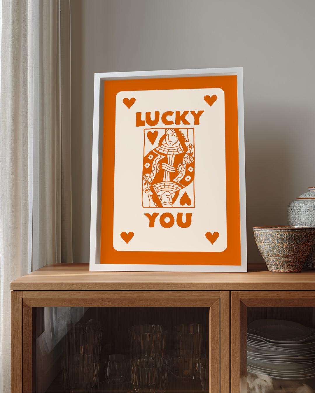 Orange Queen Poster Tablosu