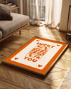 Orange Queen Poster Tablosu