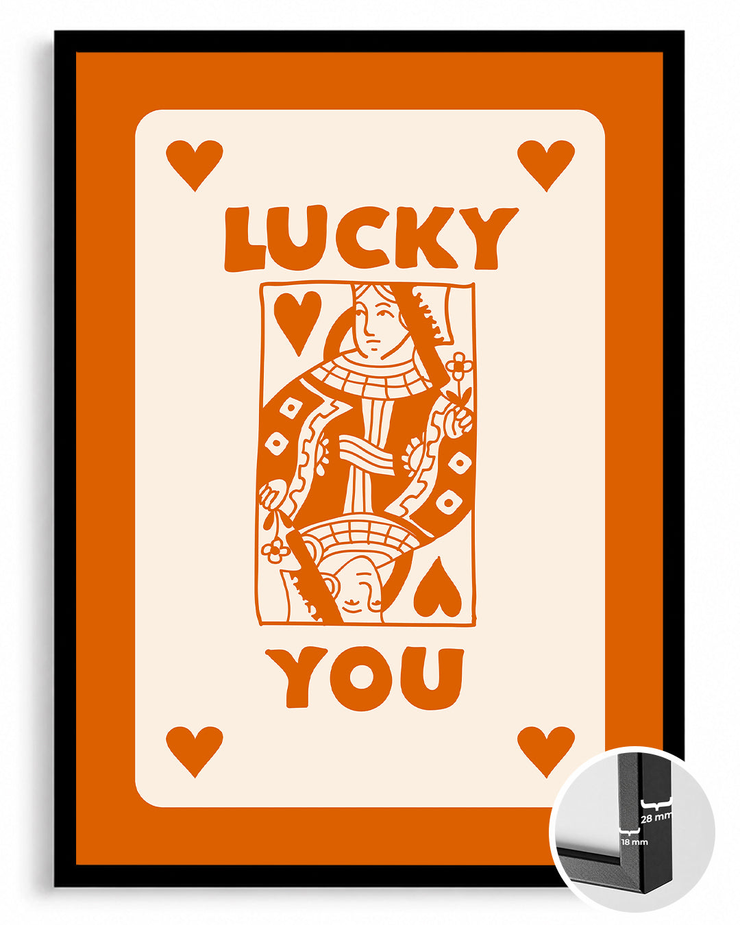 Orange Queen Poster Tablosu