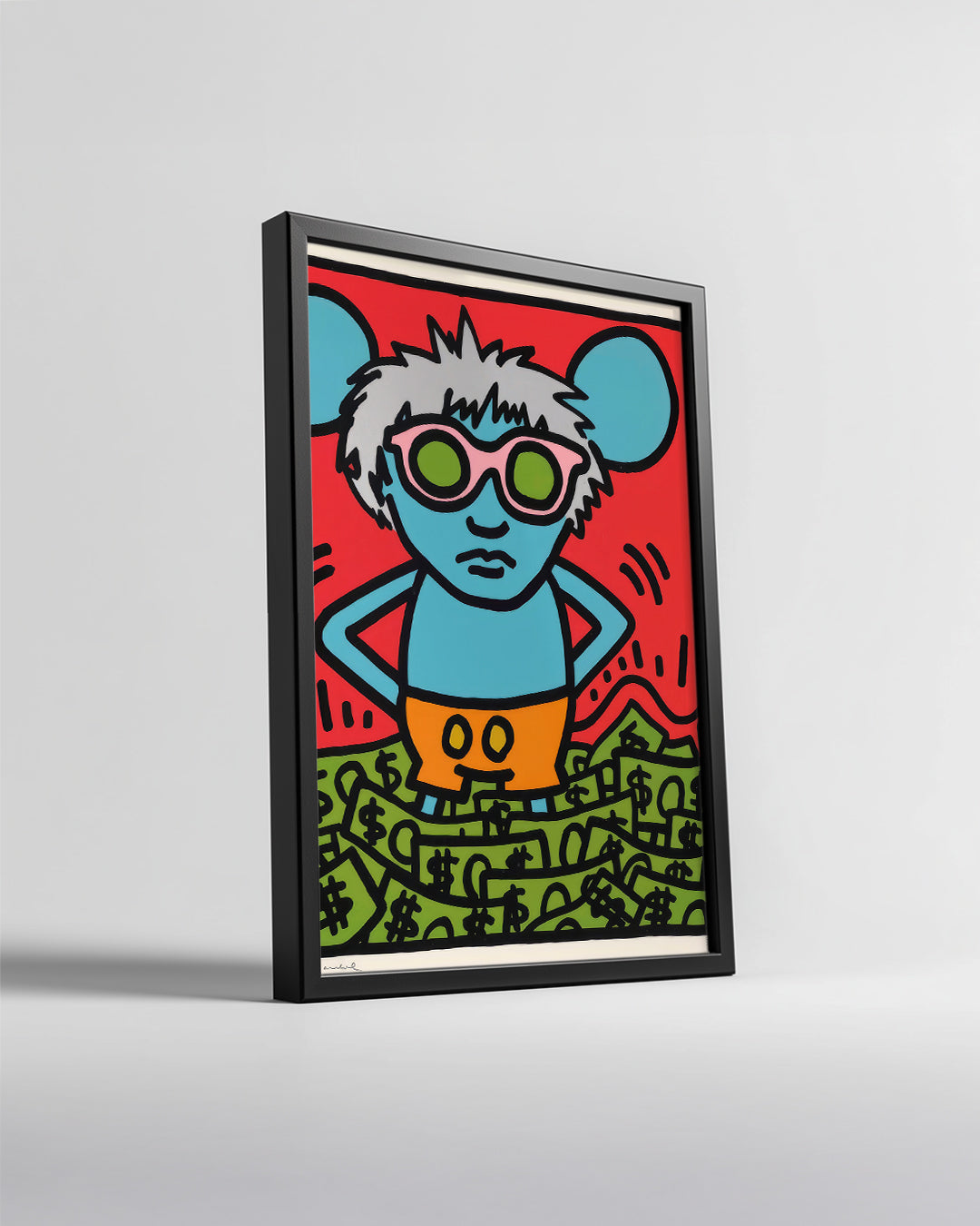 Orange X Poster Tablosu