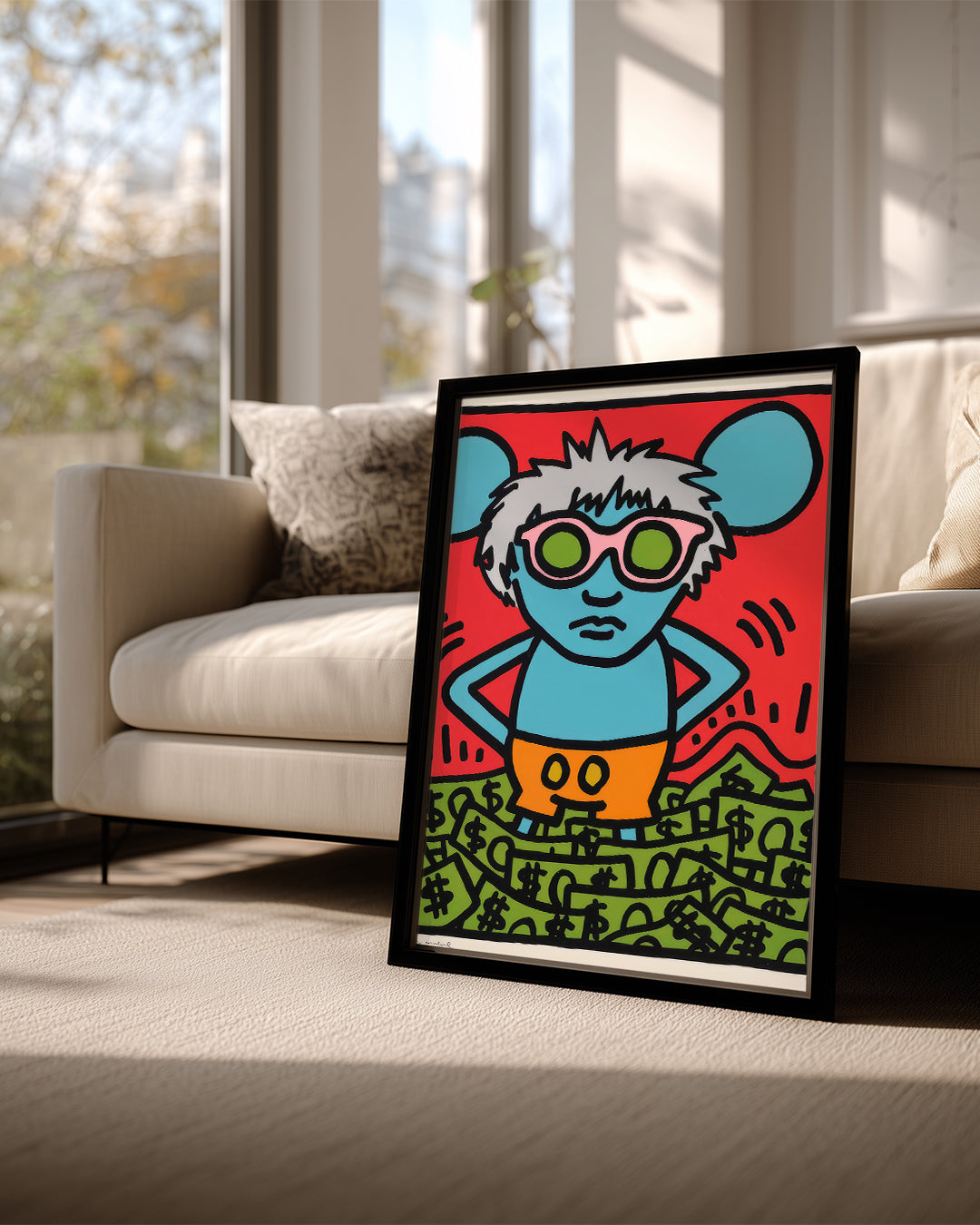 Orange X Poster Tablosu