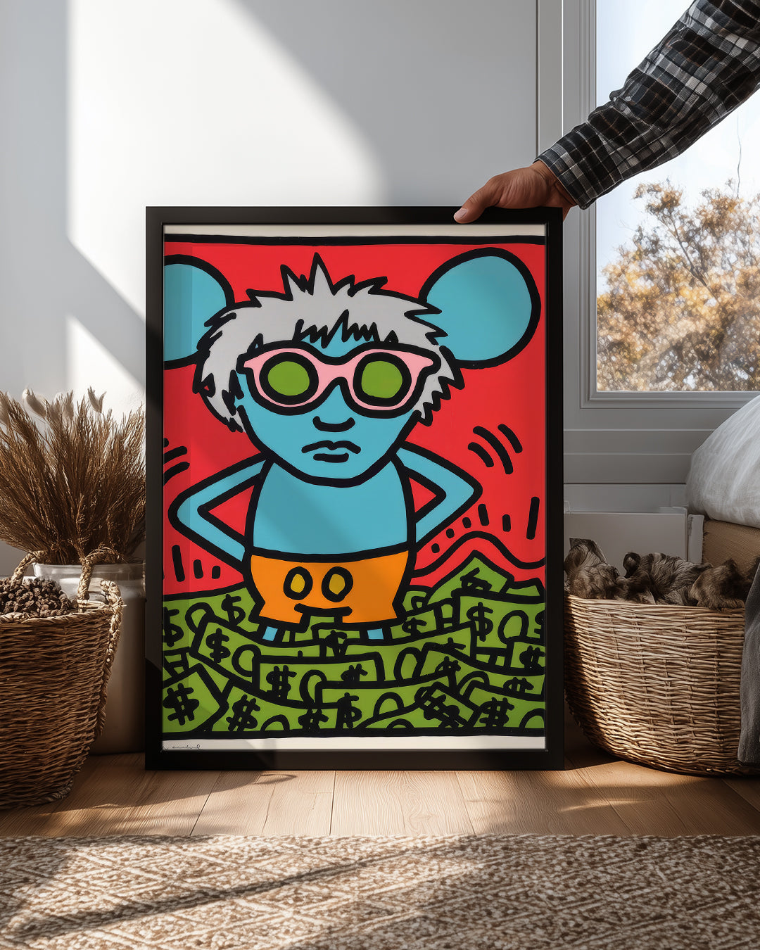 Orange X Poster Tablosu