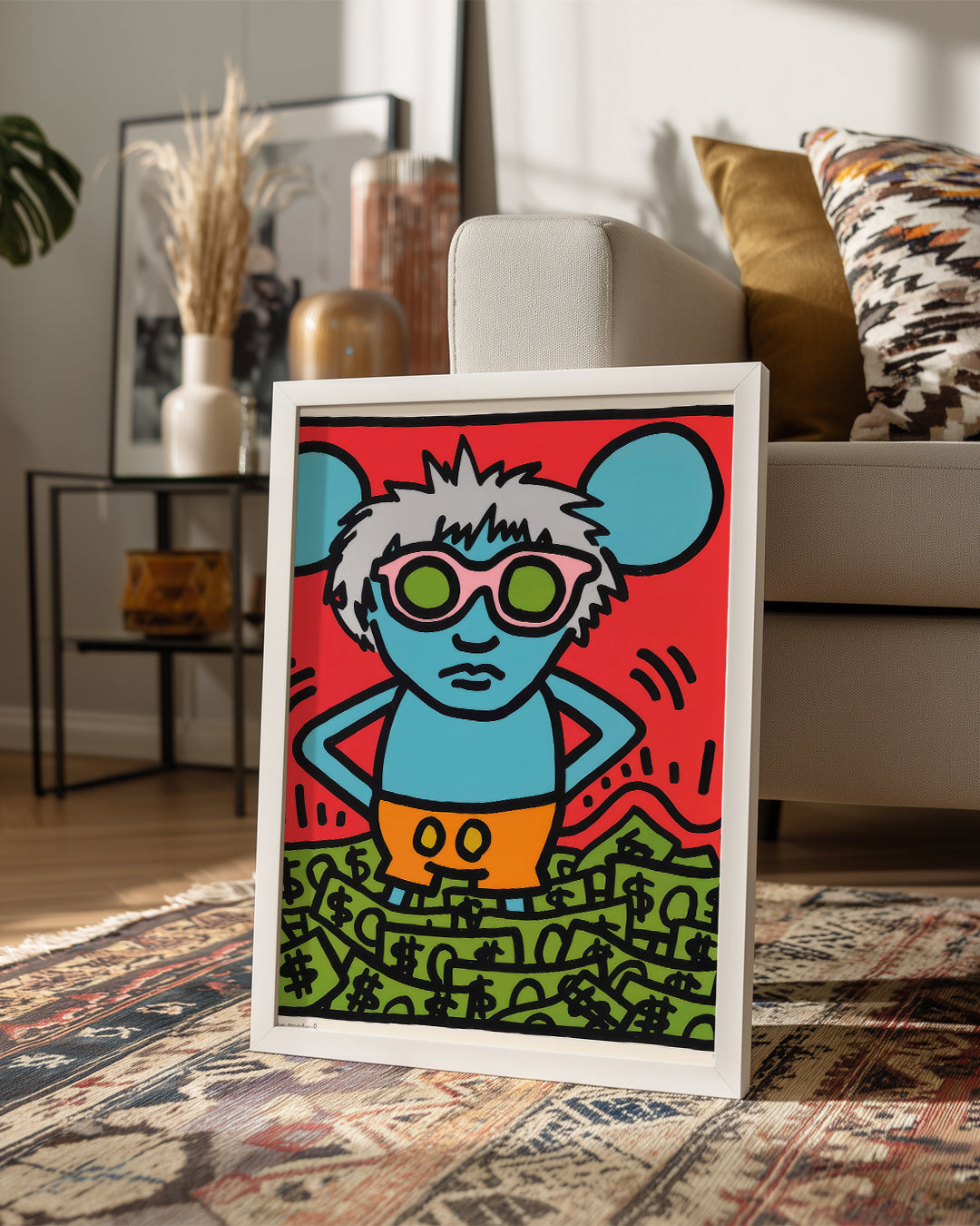 Orange X Poster Tablosu