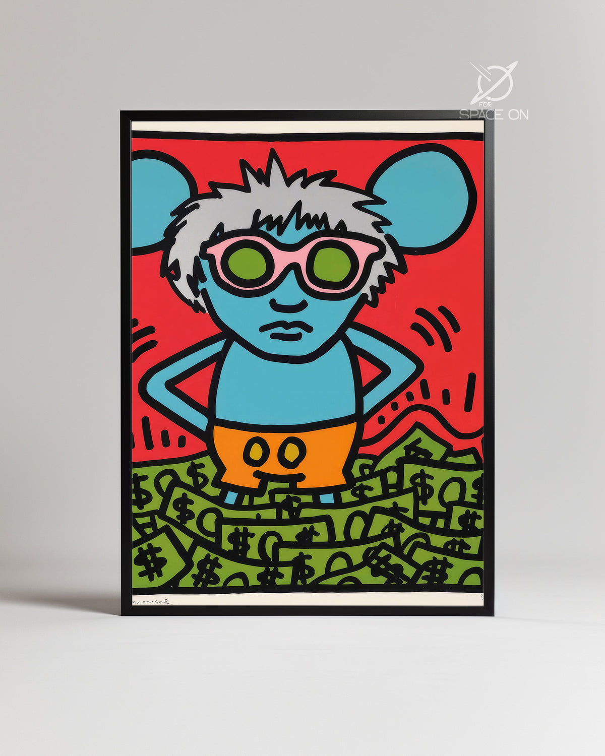 Orange X Poster Tablosu