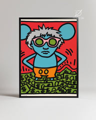 Orange X Poster Tablosu