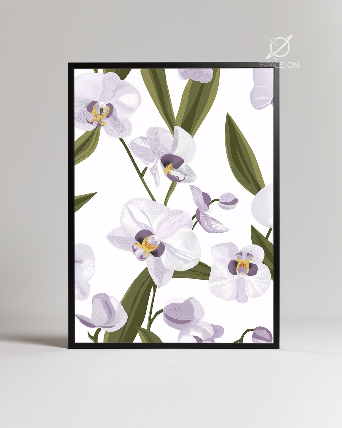Orchid Lilas Poster Tablosu