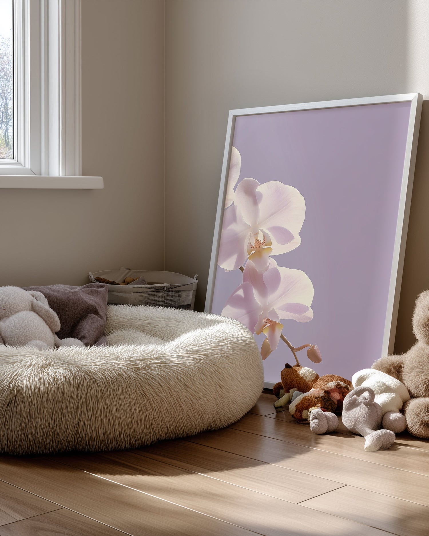 Orchid Nacre Poster Tablosu