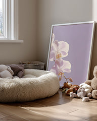 Orchid Nacre Poster Tablosu