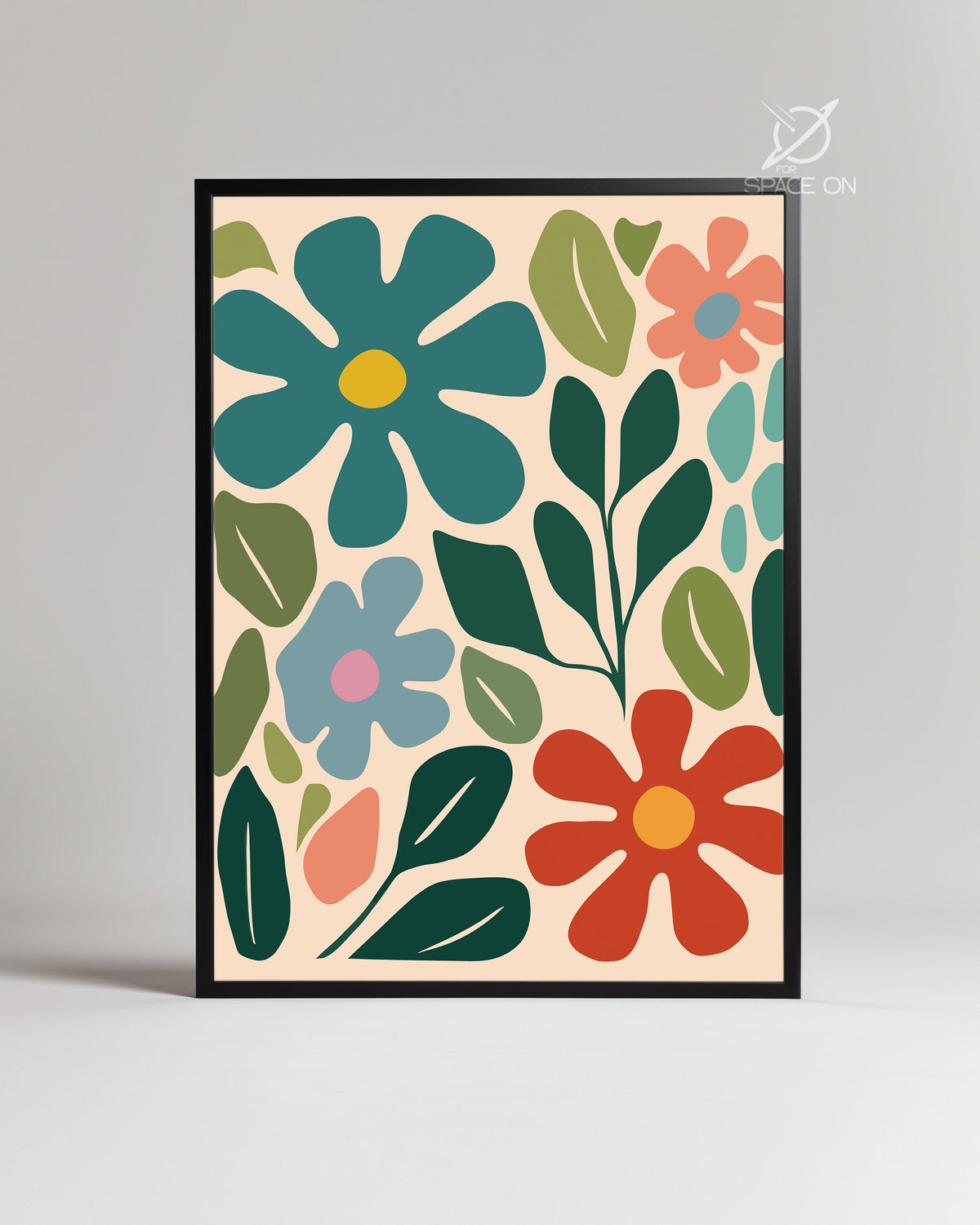 Organic Forms Poster Tablosu